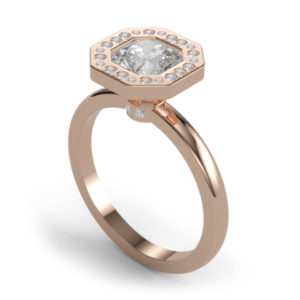 Lauryn Gyémánt gyűrű 4