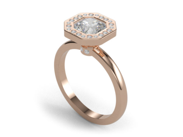Lauryn Gyémánt gyűrű 4