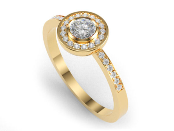 Lily Blonde Arany gyűrű