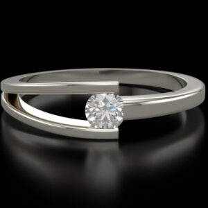 Merida gyémánt gyűrű 3