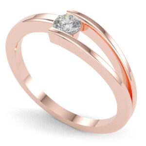 merida roze Gyémánt gyűrű