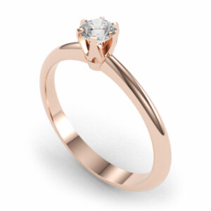 estella classic rose Gyémánt gyűrű