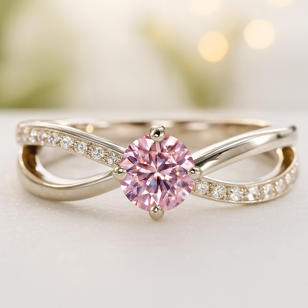 Elizabeth fehérarany eljegyzési gyűrű