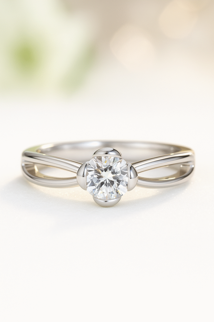 Amelie gyémánt gyűrű