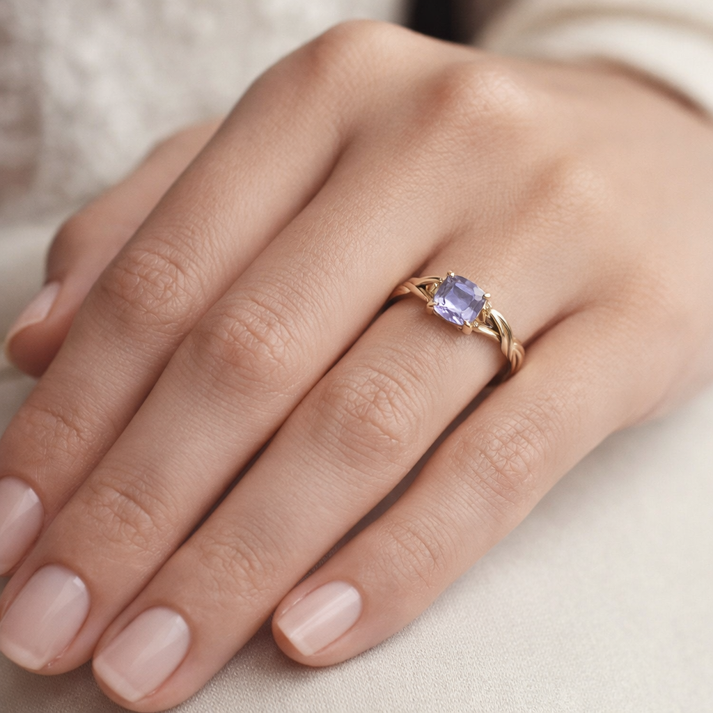 Ferrera tanzanit gyűrű