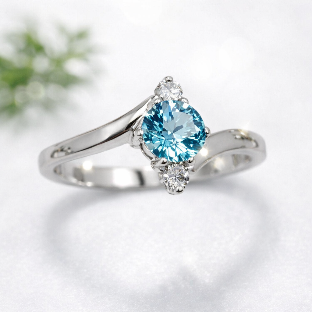 Guyana topáz gyűrű