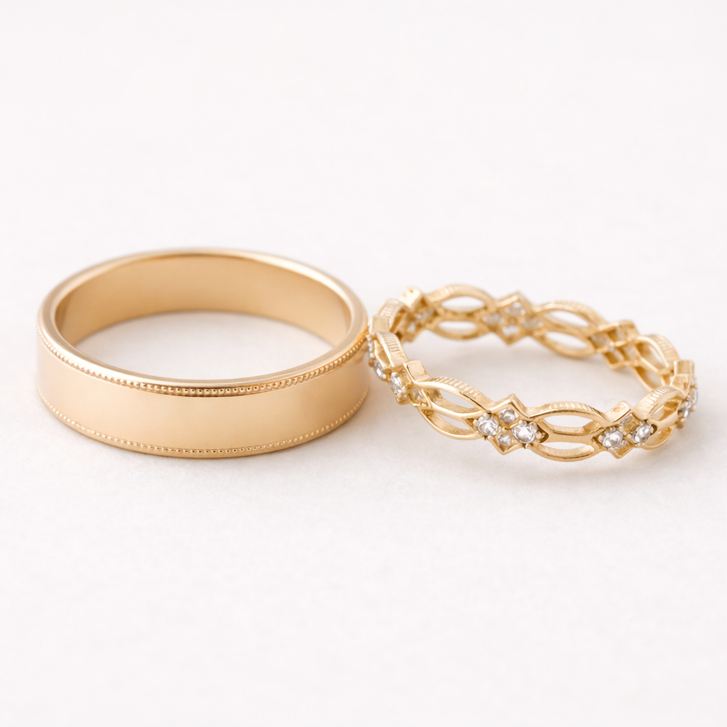 Venus-19 gyémánt jegygyűrű